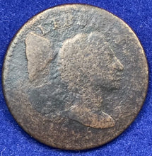 1795 Liberty Cap large cent, G, corroded