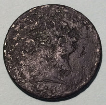 1804 Draped Bust Half Cent - F, crosslet stems - heavy corrosion and pitting. Exact coin imaged.