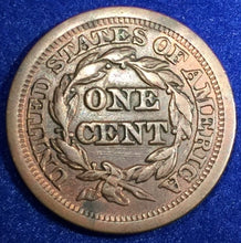 1849, XF  Coronet Head Large Cent. N9? New Variety?. Exact coin imaged. This coin ships for free.