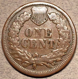 1869 Indian Cent, Grade= G6/F rev