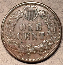 1876 Indian Cent, Grade= XF45