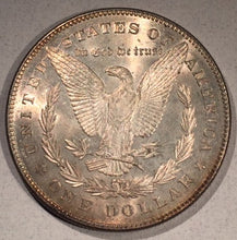 1878 7TF reverse '78 Morgan Dollar, MS60 light beige toning