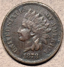 1878 Indian Cent, Grade= XF, corroded - more heavily on the reverse. Also several tiny rim ticks. Exact coin imaged.