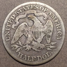 1878 Seated Half Dollar, Grade= G