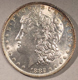 1882 O/S Morgan Dollar AU55