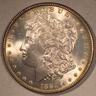 1884 Morgan Dollar, MS64