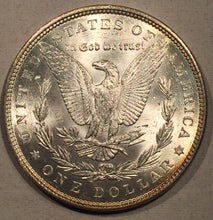 1887 Morgan Dollar, MS64 stunning obverse toning