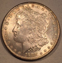 1888 Morgan Dollar, MS60 VAM 11 Top 100 varieties double ear