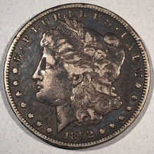 1892 S Morgan Dollar, XF, a few minor rim ticks