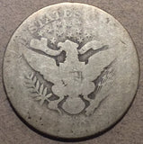 1897-O Barber Half Dollar, Grade= G/AG