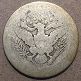 1897-S Barber Half Dollar, Grade= G/AG, light marks