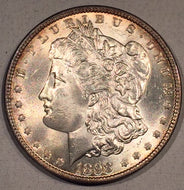 1898 Morgan Dollar, MS64