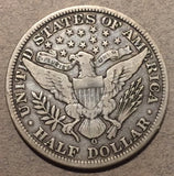 1899-O Barber Half Dollar, Grade= F18