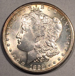 1899 O Morgan Dollar, MS63