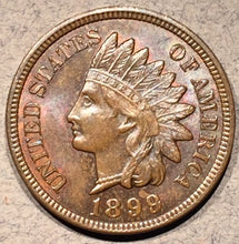 1899 Indian Cent, Grade= MS64RB
