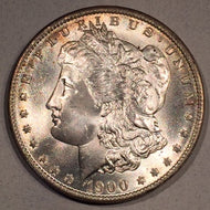 1900 O Morgan Dollar, MS65