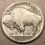 1913-S Var 2 Buffalo Nickel, Grade= G
