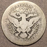 1914-S Barber Quarter, Grade= G4