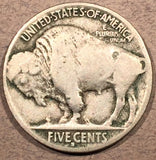 1915-S Buffalo Nickel, Grade= VG10