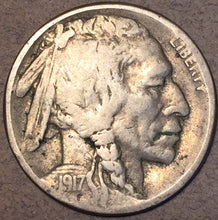 1917-S Buffalo Nickel, Grade= F