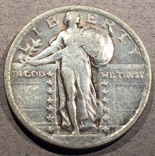 1920 Standing Quarter, Grade= XF, nice