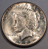 1923 S Peace Dollar, MS60