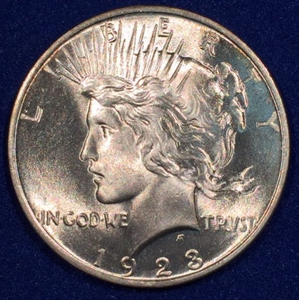 1923 Peace Dollar, MS65