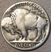1924-S Buffalo Nickel, Grade= F, a couple minor scratches on the obverse. Exact coin imaged.