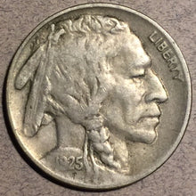 1925-S Buffalo Nickel, Grade= XF/F18