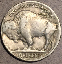 1925-S Buffalo Nickel, Grade= XF/F18