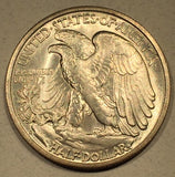 1941 S Walking Half Dollar, Grade= MS64