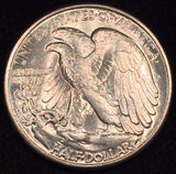 1945 Walking Half Dollar, Grade= MS64