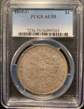 1895 O Morgan Dollar PCGS AU55