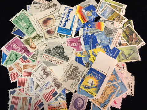 New US Postage Stamps at or below face value 18 Cent singles. 200 stamps