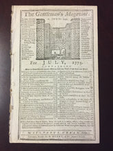 The Gentleman's Magazine July 1775