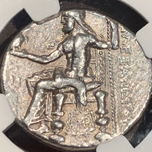 Alexander III, 336-323 BC, silver tetradrachm, Heracles obverse and Zeus reverse