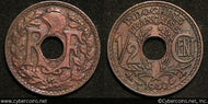 French Indo-China, 1940, 1/2 Cent, KM20,
