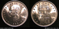 Greece, 1959,  10 drachmai, UNC, KM84