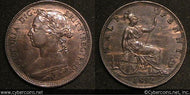 Great Britain, 1892, 1/2 Penny, KM754, XF