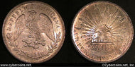 Mexico, 1905 Mo RP, Peso, UNC,  KM 409 - flat