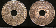 Morocco, 1924, 25 Centimes, Y34.2, XF -