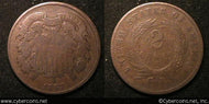 1867   Two Cent Piece  G