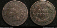 1876 Indian Cent, Grade= XF