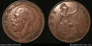 Great Britain, 1922, 1 penny, XF, KM810