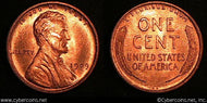 1909 VDB Lincoln Cent, Grade= MS64R, Lincoln