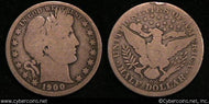 1900-O Barber Half Dollar, Grade= G