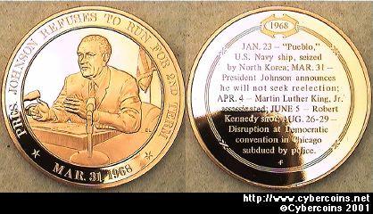 Presidents - Lyndon Johnson refuses ..........