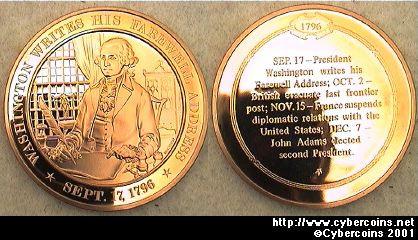 Presidents - George Washington writes ......