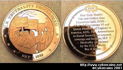 World War II - 1939 Neutrality Movement ...