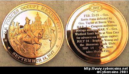 War with Mexico - US forces occupy Mexico ..